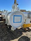 Used Fabsco Horizontal 284 sq. ft. Shell and Tube Heat Exchanger. Duplex 2205 stainless steel tubes rated 150 psi at 32 to 150 degrees F, 14' Tube length. Carbon steel head. Carbon Steel shell rated ...