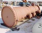 Unused-UNUSED: Foster Wheeler heat exchanger, 1871 square feet, vertical. Carbon steel shell and heads. 304 stainless steel tubes, tube sheet. 1695 tubes x 5/8
