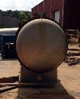 Used Gaston County Dyeing Machine Multiple Pass Shell and Tube Heat Exchanger. Approximate 4550 square feet, horizontal. 304L stainless steel shell rated 25psi/full vacuum at -20 to 250 degrees F. (1...