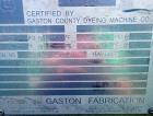 Used Gaston County Dyeing Machine Multiple Pass Shell and Tube Heat Exchanger. Approximate 4550 square feet, horizontal. 304L stainless steel shell rated 25psi/full vacuum at -20 to 250 degrees F. (1...
