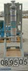 USED: Gaumer electrically heated circulation heater, 6 kW, inconel, vertical. Shell rated 150 psi at 250 deg F. (3) Elements, approximately 33