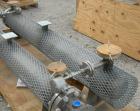 Used Gaumer Electrically Heated Circulation Heater, 225 kW, 304 Stainless Steel, Horizontal. Stainless shell rated 150 psi at 350 deg F. (12) Elements approximately 78