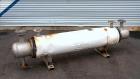 Used Gold-Bar Engineering Ltd. Shell & Tube Heat Exchanger, Stainless Steel, Horizontal. Approximate heating area 52 Square feet (4.9 m2). Tubes rated -1/6 kg/cm2 (-14/85 psi) at 100 degrees C (212 d...