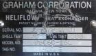 Used Stainless Steel Graham Heliflow Heat Exchanger, model 30GC6C-16L, approximately 30 square feet