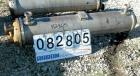 USED: Halberg Six Pass Shell and Tube Heat Exchanger, 157 square feet, horizontal. 2205 stainless steel shell rated 6 bar (87 psi). (200) 1/2