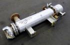 Used Hoffman Process Shell & Tube Heat Exchanger, 4.7 Square Feet, Horizontal.