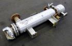 Used- Hoffman Process Shell & Tube Heat Exchanger, 4.7 Square Feet, Horizontal.