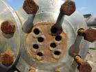 Used Hoffman Process Shell & Tube Heat Exchanger, 4.7 Square Feet, Horizontal.