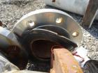 Used Hoffman Process Shell & Tube Heat Exchanger, 4.7 Square Feet, Horizontal.