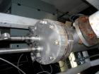 USED: ITT U-tube heat exchanger, approximately 51 square feet, vertical. 316L stainless steel shell rated 150 psi at 350 degrees F, 316L stainless steel head. (34) 3/8