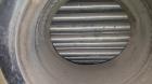 Used ITT Shell & Tube Heat Exchanger, Approximate 260 Square Feet, Horizontal. 316 Stainless steel shell rated 75 psi at -20 to 300 degrees F, (121) 3/4