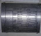 Used ITT Shell & Tube Heat Exchanger, Approximate 260 Square Feet, Horizontal. 316 Stainless steel shell rated 75 psi at -20 to 300 degrees F, (121) 3/4