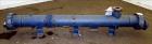Used ITT Industries Shell & Tube Heat Exchanger, Approximate 124 Square Feet, Horizontal. Carbon steel shell rated 100 psi at -20 to 375 degrees F. (200) 3/8