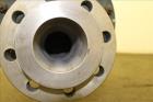 Used ITT Industries Shell & Tube Heat Exchanger, Approximate 124 Square Feet, Horizontal. Carbon steel shell rated 100 psi at -20 to 375 degrees F. (200) 3/8