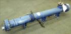 Used ITT Industries Shell & Tube Heat Exchanger, Approximate 124 Square Feet, Horizontal. Carbon steel shell rated 100 psi at -20 to 375 degrees F. (200) 3/8