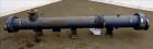 Used ITT Industries Shell & Tube Heat Exchanger, Approximate 124 Square Feet, Horizontal. Carbon steel shell rated 100 psi at -20 to 375 degrees F. (200) 3/8