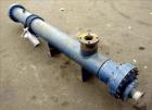 Used ITT Industries Shell & Tube Heat Exchanger, Approximate 124 Square Feet, Horizontal. Carbon steel shell rated 100 psi at -20 to 375 degrees F. (200) 3/8