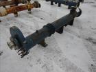 Used ITT Industries Shell & Tube Heat Exchanger, Approximate 124 Square Feet, Horizontal. Carbon steel shell rated 100 psi at -20 to 375 degrees F. (200) 3/8