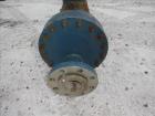 Used ITT Industries Shell & Tube Heat Exchanger, Approximate 124 Square Feet, Horizontal. Carbon steel shell rated 100 psi at -20 to 375 degrees F. (200) 3/8