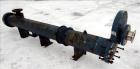 Used ITT Industries Shell & Tube Heat Exchanger, Approximate 124 Square Feet, Horizontal. Carbon steel shell rated 100 psi at -20 to 375 degrees F. (200) 3/8