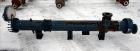 Used ITT Industries Shell & Tube Heat Exchanger, Approximate 124 Square Feet, Horizontal. Carbon steel shell rated 100 psi at -20 to 375 degrees F. (200) 3/8
