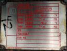 Used ITT Industries Shell & Tube Heat Exchanger, Approximate 124 Square Feet, Horizontal. Carbon steel shell rated 100 psi at -20 to 375 degrees F. (200) 3/8