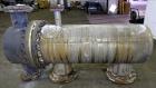 Used J.F.D. Tube & Coil Products U Tube Shell & Tube Heat Exchanger, Approximate 454 Square Feet, Horizontal. SB-434-825 Incoloy 825 shell rated 75 psi at 350 degrees F, (232) 3/4