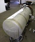 Used J.F.D. Tube & Coil Products U Tube Shell & Tube Heat Exchanger, Approximate 454 Square Feet, Horizontal. SB-434-825 Incoloy 825 shell rated 75 psi at 350 degrees F, (232) 3/4