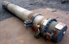 Used J.F.D. Tube & Coil Products U Tube Shell & Tube Heat Exchanger, Approximate 597 Square Feet, Horizontal. 316L Stainless steel shell rated 75 psi at 350 degrees F, (127) 3/4