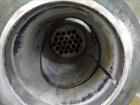 Used Johansing Iron Works Shell & Tube Heat Exchanger, Approximate 37 Square Feet, Vertical. Carbon steel shell rated 150 psi at 170 degrees F. (24) 316L Stainless Steel 3/4