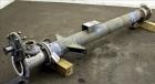 Used Johansing Iron Works Shell & Tube Heat Exchanger, Approximately 78 Square Feet, Vertical. Carbon steel shell rated 150 psi at 170 degrees F. (51) 316L Stainless steel 3/4
