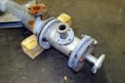 Used Johansing Iron Works Shell & Tube Heat Exchanger, Approximately 37 Square Feet, Vertical. Carbon steel shell rated 150 psi at 170 degrees F. (24) 316L Stainless steel 3/4