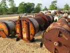Used – J. Oat & Sons 1130 sq. ft. Vertical Shell & Tube Heat Exchanger – Carbon Steel Shell, 316 SS Tubes