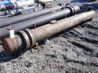 Used Kam Thermal 4 Pass U Tube Heat Exchanger, 194 Square Feet. 304 stainless steel tubes and tube sheets with (104) 3/4