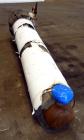 Used KAM Thermal U-Tube Heat Exchanger, 91 Square Feet, Horizontal. (52) 3/4