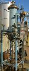 USED: KAM Thermal Equip shell and tube heat exchanger. Vertical, 12
