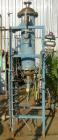 USED: KAM Thermal Equip shell and tube heat exchanger. Vertical, 12