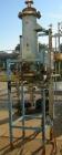 USED: KAM Thermal Equip shell and tube heat exchanger. Vertical, 12