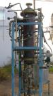 USED: KAM Thermal Equip shell and tube heat exchanger. Vertical, 12