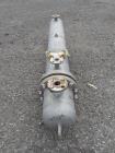 Used Ketema U Tube Heat Exchanger, 170 Square Feet, Model 10-A-60. 316L Stainless steel tubes, tube sheet, bonnet and shell. (72) 0.625
