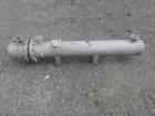 Used Ketema U Tube Heat Exchanger, 170 Square Feet, Model 10-A-60. 316L Stainless steel tubes, tube sheet, bonnet and shell. (72) 0.625