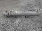 Used Ketema U Tube Heat Exchanger, 170 Square Feet, Model 10-A-60. 316L Stainless steel tubes, tube sheet, bonnet and shell. (72) 0.625