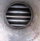 Used Ketema U Tube Heat Exchanger, 239 Square Feet, Model 15-A-96. 316L Stainless steel tubes, tube sheet, bonnet and shell. (72) 0.625