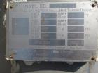 Used Ketema U Tube Heat Exchanger, 239 Square Feet, Model 15-A-96. 316L Stainless steel tubes, tube sheet, bonnet and shell. (72) 0.625