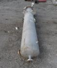 Used Ketema U Tube Heat Exchanger, 239 Square Feet, Model 15-A-96. 316L Stainless steel tubes, tube sheet, bonnet and shell. (72) 0.625