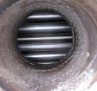 Used Ketema U Tube Heat Exchanger, 239 Square Feet, Model 15-A-96. 316L Stainless steel tubes, tube sheet, bonnet and shell. (72) 0.625