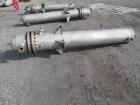 Used Ketema U Tube Heat Exchanger, 239 Square Feet, Model 15-A-96. 316L Stainless steel tubes, tube sheet, bonnet and shell. (72) 0.625