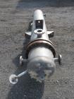 Used Ketema U Tube Heat Exchanger, 239 Square Feet, Model 15-A-96. 316L Stainless steel tubes, tube sheet, bonnet and shell. (72) 0.625