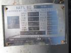 Used Ketema U Tube Heat Exchanger, 239 Square Feet, Model 15-A-96. 316L Stainless steel tubes, tube sheet, bonnet and shell. (72) 0.625