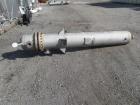 Used Ketema U Tube Heat Exchanger, 239 Square Feet, Model 15-A-96. 316L Stainless steel tubes, tube sheet, bonnet and shell. (72) 0.625
